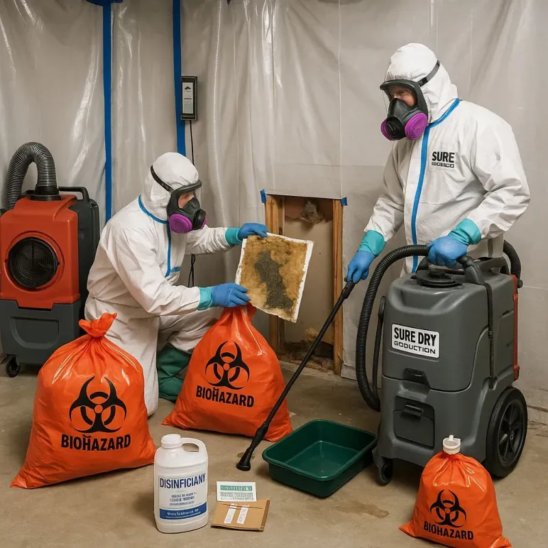 Contaminated Water Handling Protocols process in Key Vista, FL