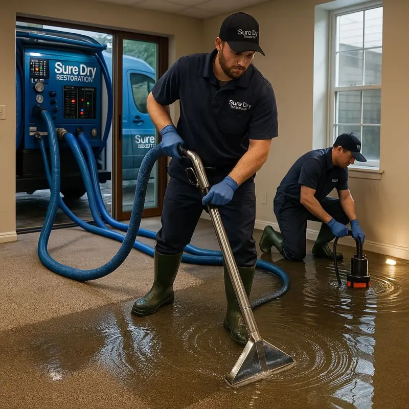 Water Extraction and Removal process in Key Vista, FL